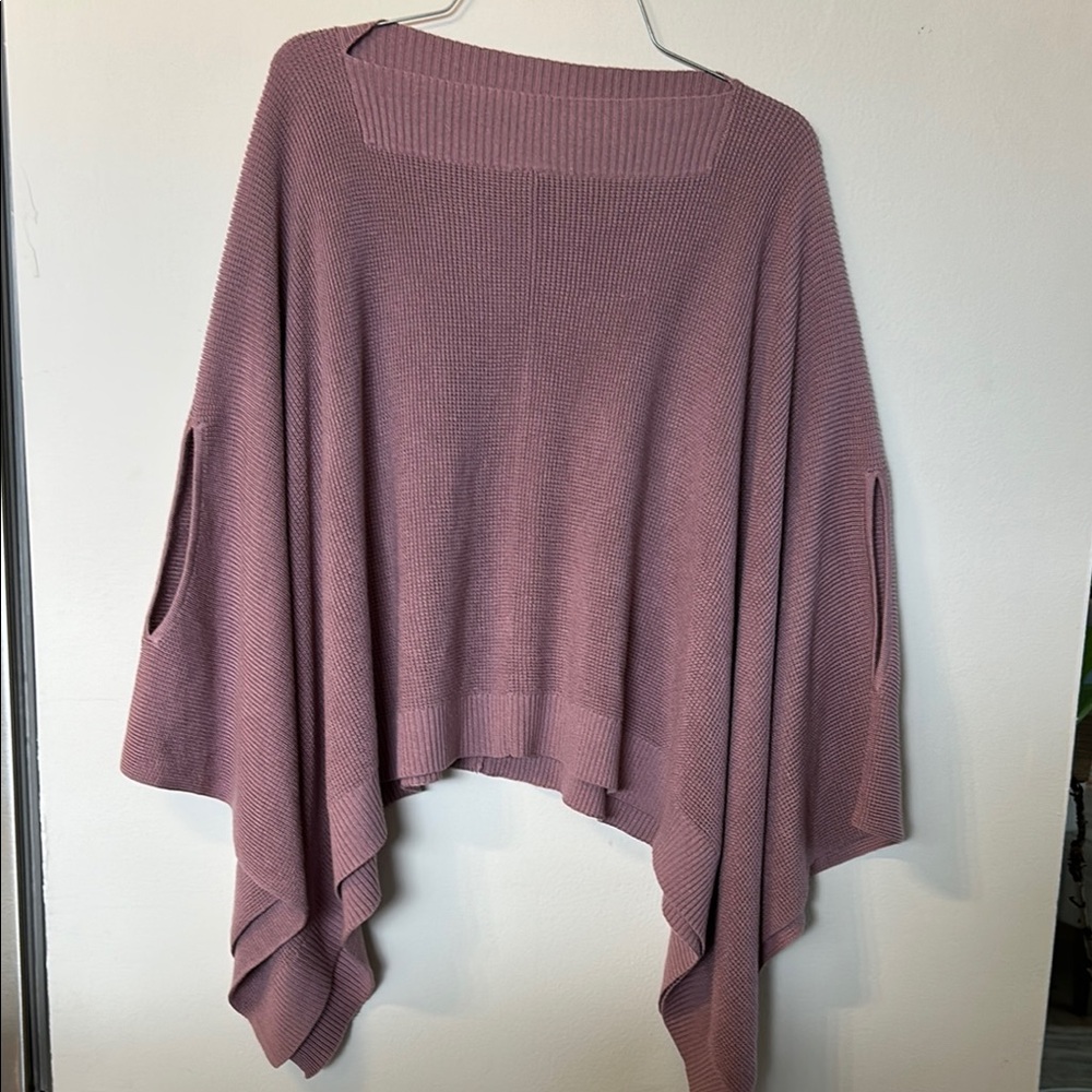 Lululemon Mauve Women's Poncho Sweater